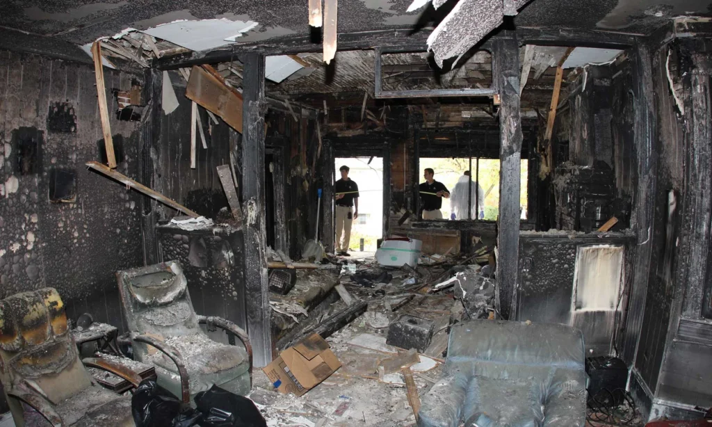 Professional Fire Damage Restoration
